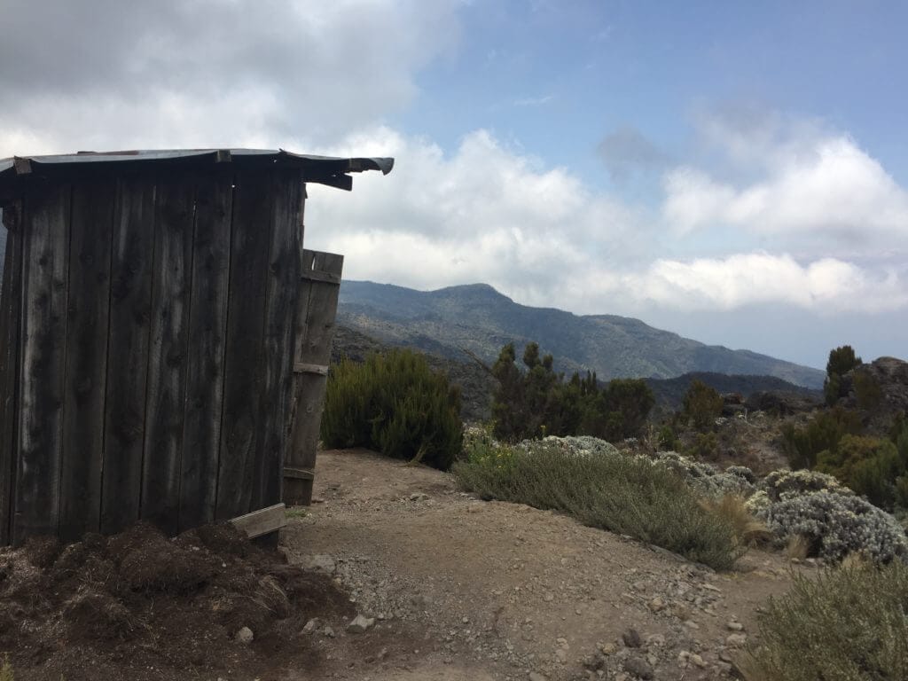 Kilimanjaro toilet facilities
