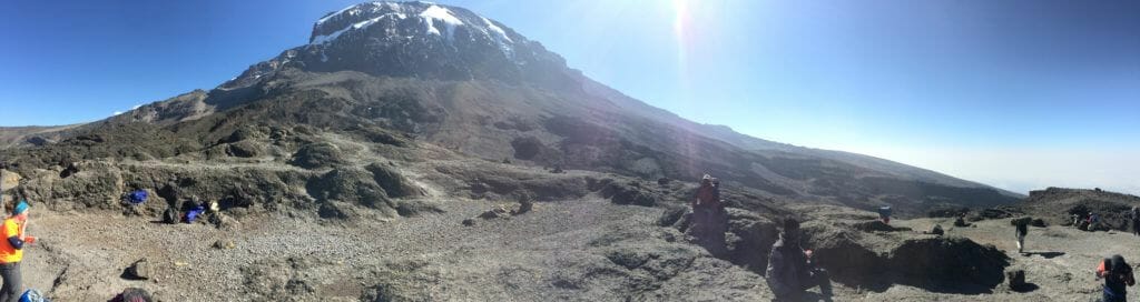 Kobo Peak Kilimanjaro Barranco Wall Top