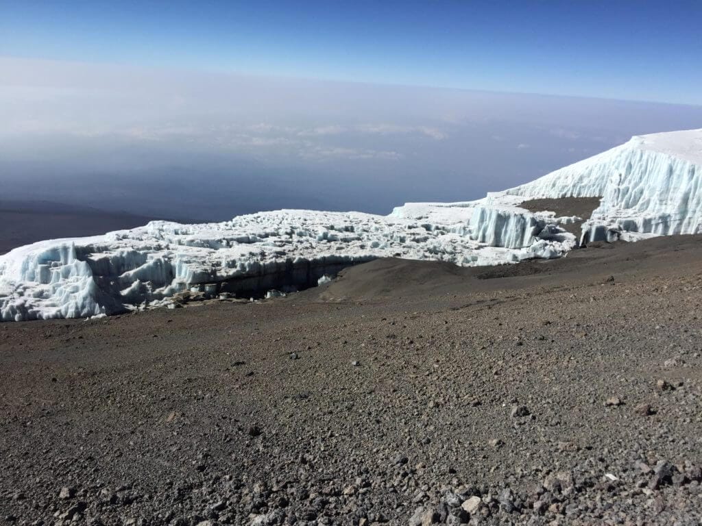 Kilimanjaro Southern Ice Field