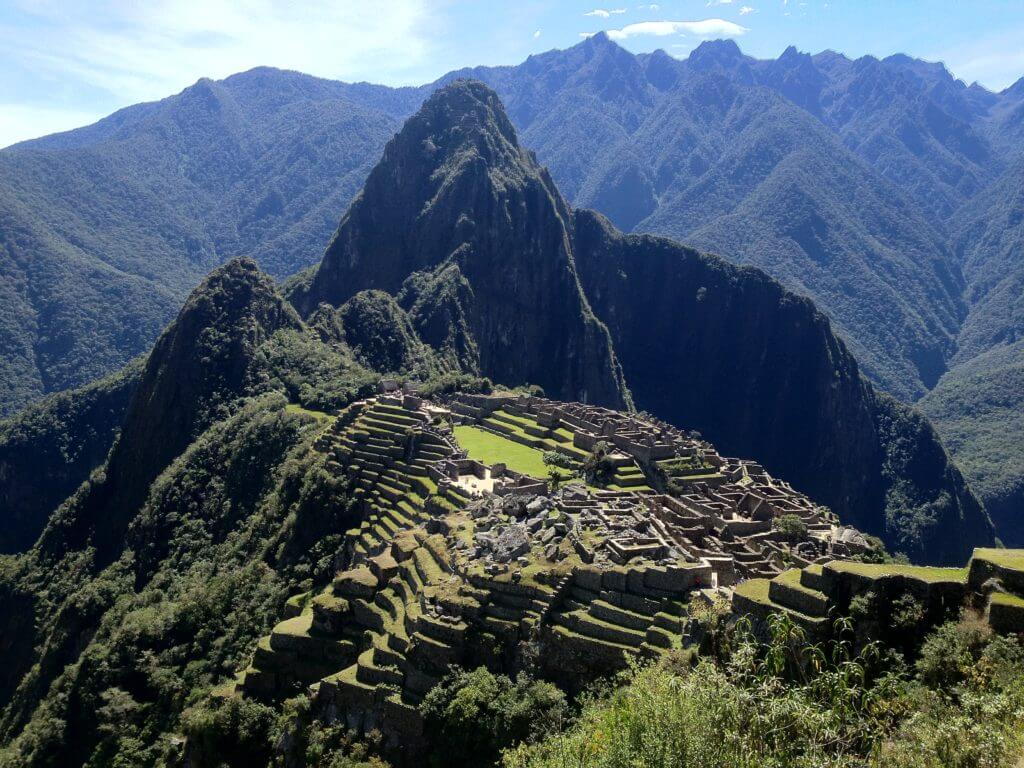 Machu Picchu, Temple zone, western agricultural zone