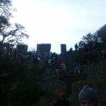 Machu Picchu Sun Gate Crowds, Intipunku