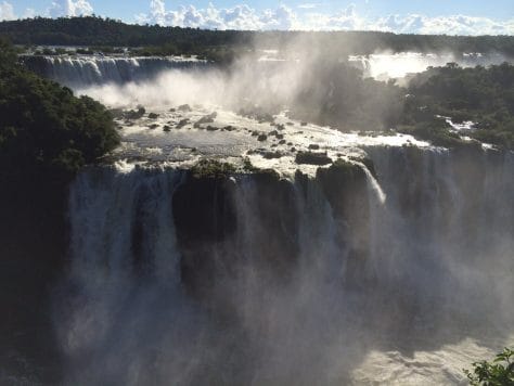 Iguazu Falls Brazil to Argentina, Cascading Iguazu Falls