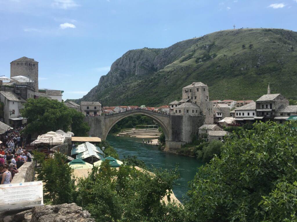 Mostar, Stari Most Bridge, Old Bridge, Neretva River