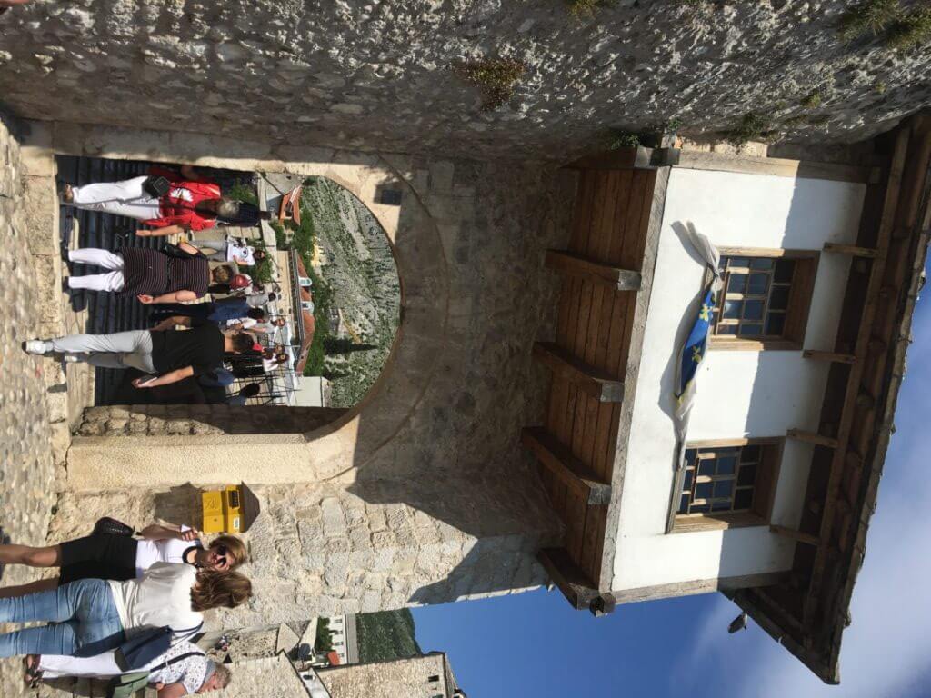 Mostar Old Bridge entrance