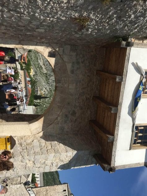 Mostar Old Bridge entrance