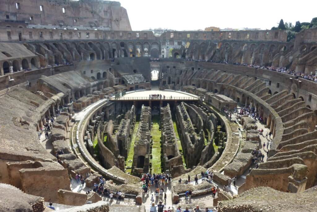 Colosseum, Rome, Panorama, Arena