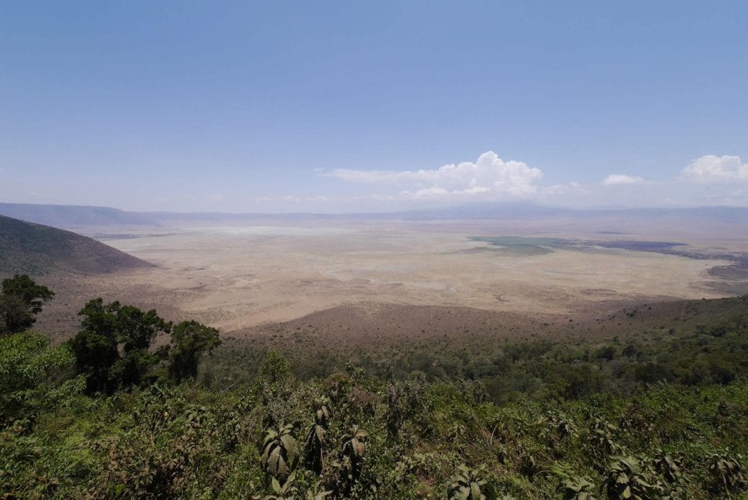 Ngorongoro Crater panorama, tanzania