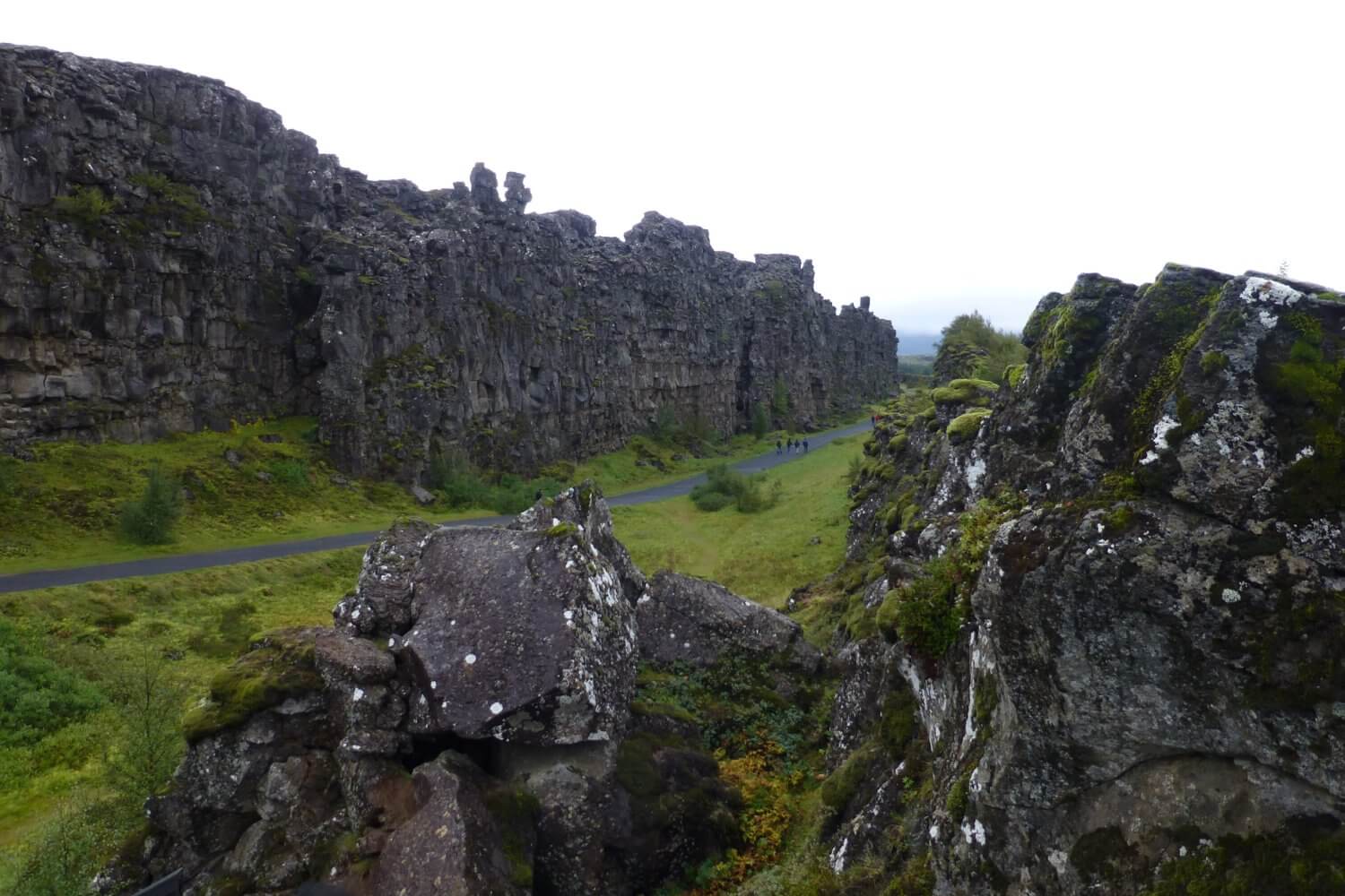 Almannagja Canyon, Thingvellir National Park Iceland