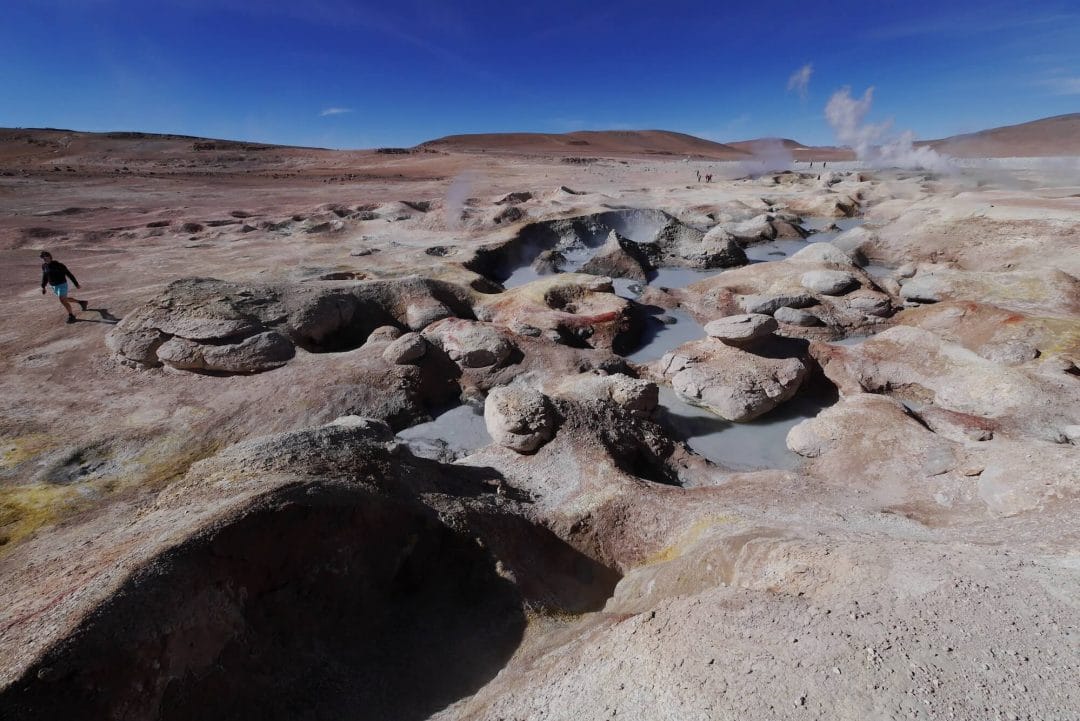 geysers sol de mañana Bolivia