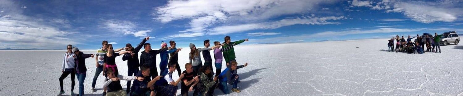 fun in the salt flats