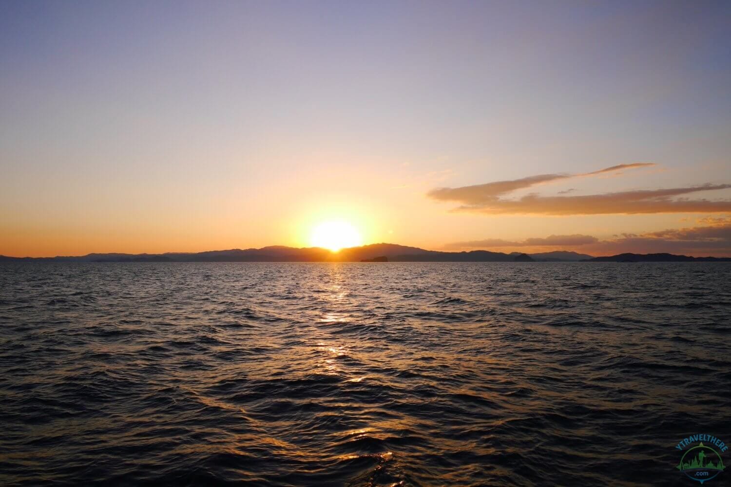 sunset Nicola peninsular, sunset cruise quepos, stunning sunsets