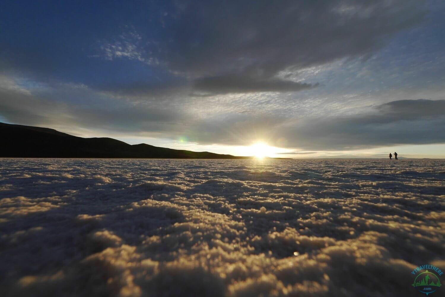 bolivian salt flat sunrise