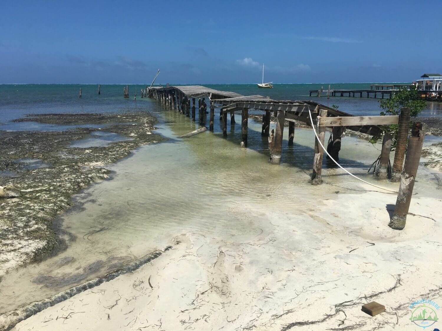 Caye caulker pier