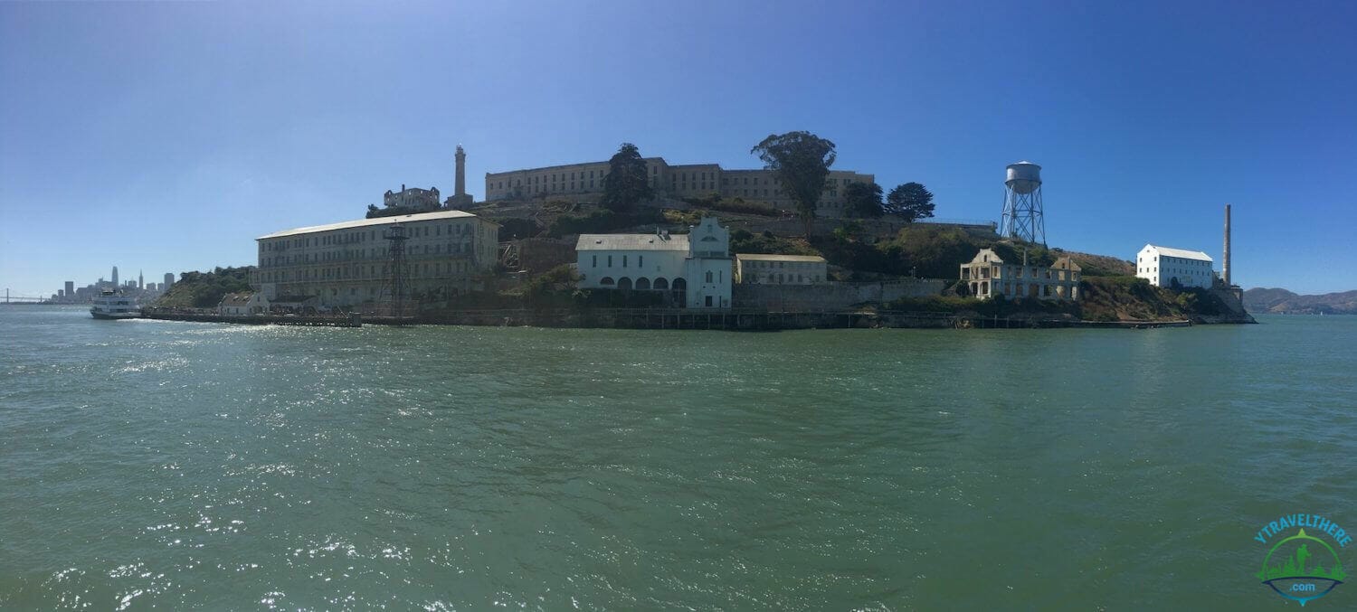 Alcatraz island panorama