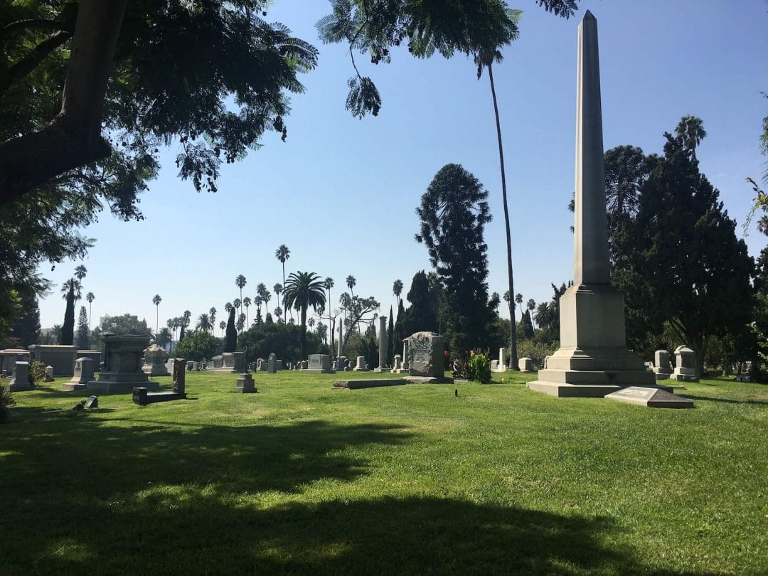 Griffith j griffith grave, hollywood forever cemetery