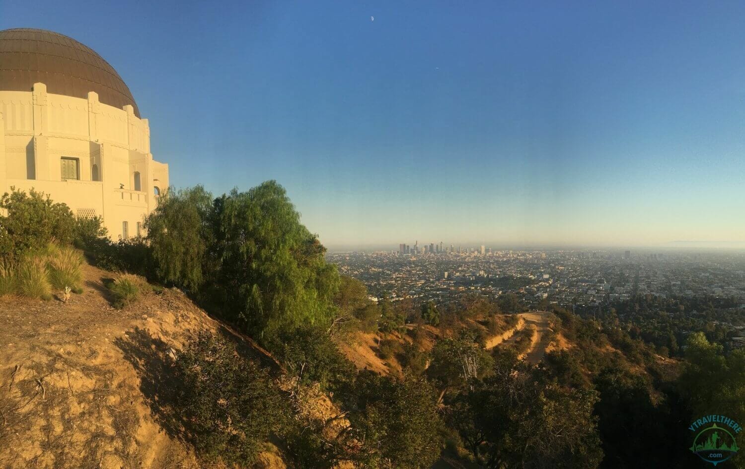 Downtown L.A. Griffith observatory