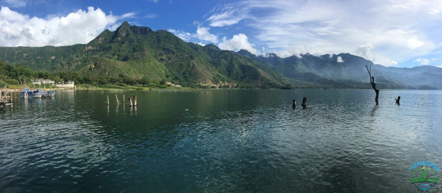 Indian Nose Lake Atitlan, Indian Nose Mountain Panorama