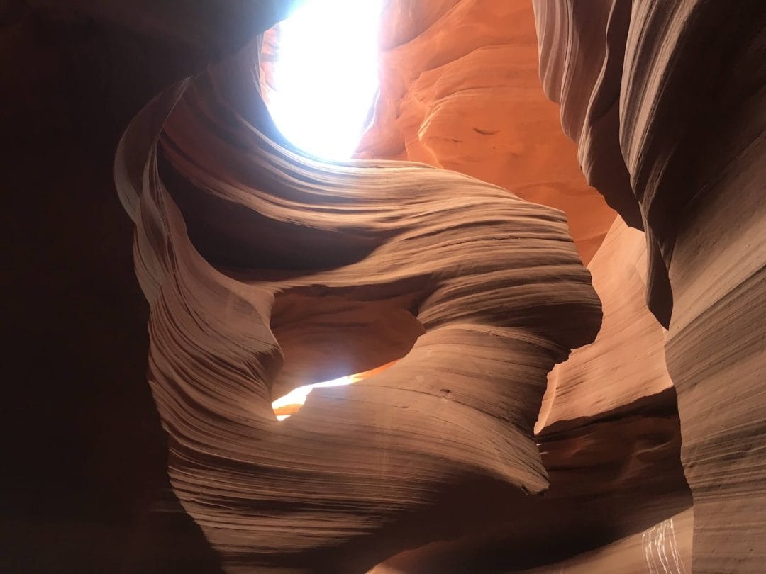 ghostly silhouette antelope canyon