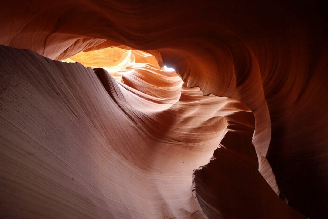 powerful forces, antelope canyon